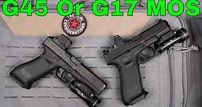 Glock 45 MOS VS 17 MOS Which One New Pistol Owners Guide
