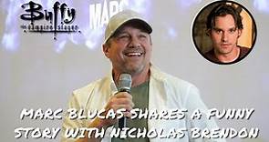 Marc Blucas tells a funny story with Nicholas Brendon