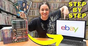 How To Sell DVDs on eBay In 2024 (Step By Step Guide)