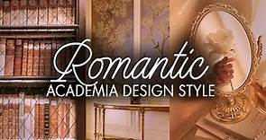 How to give your home: Romantic Academia vibes 🌹 Regencycore? ~ Interior Design Styles
