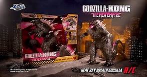 Godzilla x Kong: The New Empire | Heat Ray Breath Godzilla R/C by Jada Toys