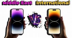 Middle East Vs International iPhone - What's The Difference?