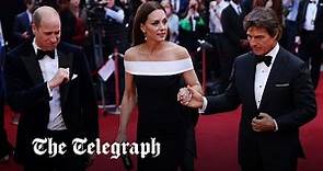 Duke and Duchess of Cambridge dazzle alongside Tom Cruise at Top Gun: Maverick premiere