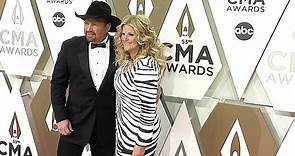 Garth Brooks is loved up at the CMAs with wife Trisha Yearwood