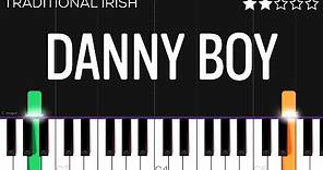 Traditional Irish - Danny Boy / Londonderry Air | EASY Piano Tutorial