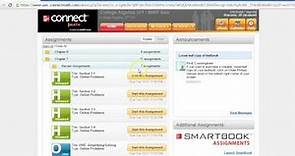 McGraw Hill Connect Math | Student Account