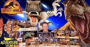Jurassic World Dominion Official Movie Trailer Dinosaur Toy Action Figures AdventureFun! (2022)