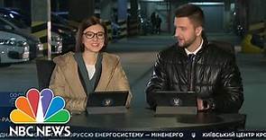 Ukrainian TV Channel Broadcasts From Underground Parking Lot