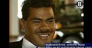 Two-part interview with San Diego Charger Junior Seau in 1993
