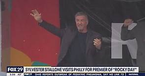 Sylvester Stallone visits Philadelphia for inaugural 'Rocky Day'