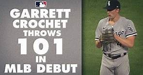 White Sox Garrett Crochet makes his MLB debut and throws 101 mph! (Drafted in 2020 too!)