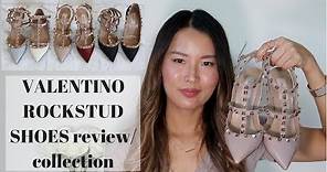 VALENTINO ROCKSTUD SHOES review / collection | Isabelle Ahn