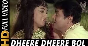 Dheere Dheere Bol Koi Sun Na Le | Mukesh, Lata Mangeshkar | Gora Aur Kala 1972 Songs| Hema Malini