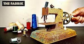 1950's Antique Mini Sewing Machine - Restoration