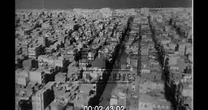Aerial Views of Suez, 1950s - Archive Film 1006491