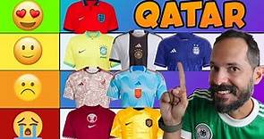 Las Mejores y Peores Camisetas del Mundial Qatar 2022 👈