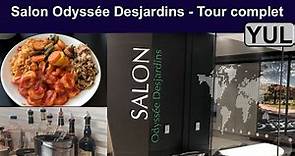 SALON DESJARDINS LOUNGE | YUL Aéroport de Montréal | Tour complet