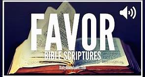 Bible Verses On Favor | Best Bible Audio Scriptures About Favour Of God