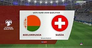 Bielorrusia VS Suiza - Fecha 3 - Clasificatoria EURO2024 - PES2017 / SUDAMERICAN REVOLUTION PATCH