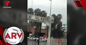Lluvia de balas entre sicarios y policías en Nuevo Laredo | Al Rojo Vivo | Telemundo