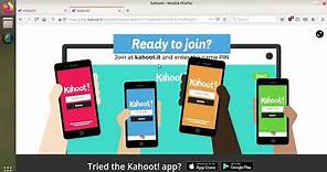 How to create an online game using Kahoot!