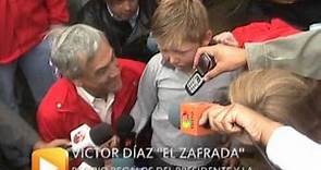 Víctor Díaz "El Zafrada", se ganó el corazón del Presidente Piñera