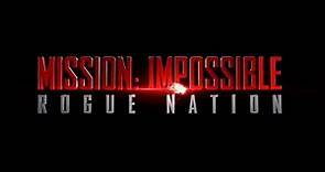 Teaser trailer de Misión: Imposible 5, con Tom Cruise