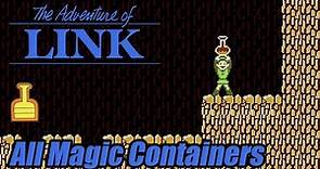 Zelda II: The Adventure of Link - All Magic Containers
