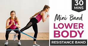 30-Minute Resistance Band Leg Workout for Women | Legs, Glutes + Thighs