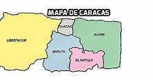 ?Mapa de Caracas completo con nombre de calles y avenidas