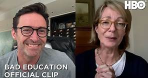Bad Education: Allison and Hugh’s Virtual Conversation (Clip) | HBO