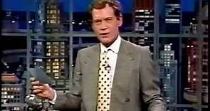 Late Night with David Letterman FULL EPISODE (11/10/92)