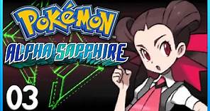 Pokemon Alpha Sapphire Part 3 - Roxanne Gym Battle! ORAS Gameplay Walkthrough