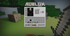 How to play Minecraft on Roblox!