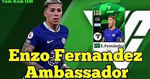 Enzo Fernandez FC Ambassador Đại sứ FC Online FO4