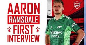Welcome to The Arsenal, Aaron Ramsdale! | First Interview