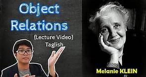 PSYCH Lecture | Melanie KLEIN | Object Relations Theory | Theories of Personality | Taglish