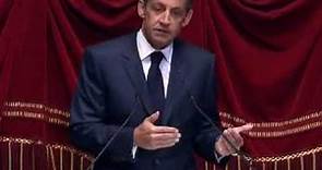 Discours de N. Sarkozy devant le Parlement réuni en Congrès à Versailles
