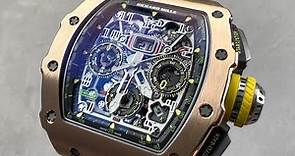 Richard Mille RM-011 Chronograph RM011-03 RG Richard Mille Watch Review