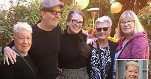 Eastenders’ Laila Morse poses for pics with famous brother Gary Oldman as the family spend Christmas t
