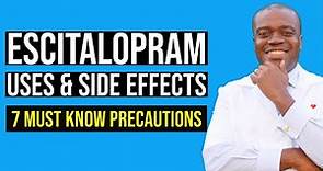 Escitalopram (Lexapro) Review - Uses, Side Effects & Precautions | How To Take Escitaloprám