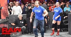 SmackDown LIVE's Dean Ambrose and James Ellsworth invade Raw: Raw Fallout, Nov. 14, 2016