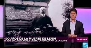 100 años de la muerte de Lenin, el 'padre' de la Revolución de Octubre