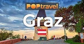 GRAZ, Austria 🇦🇹 - Evening walk to clock tower - 4K 60fps (UHD)