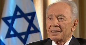 Israeli President Shimon Peres' secret to longevity