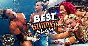 The 20 BEST SummerSlam Matches in WWE History | PartsFUNknown