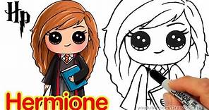 How to Draw Hermione Easy | Harry Potter