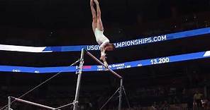 Levi Jung-Ruivivar - Uneven Bars - 2018 U.S. Gymnastics Championships - Junior Women Day 2