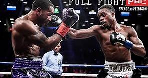 Spence vs Peterson FULL FIGHT: January 20, 2018 | PBC on Showtime