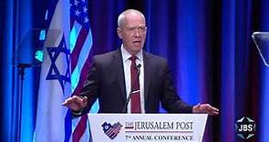 Yoav Galant, Minister of Construction and Housing at the 7th Annual Jpost Conference in NY